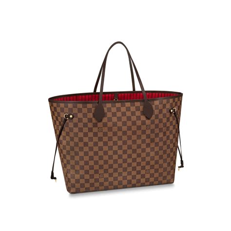 fake louis vuitton neverfull damier|louis vuitton neverfull gm size.